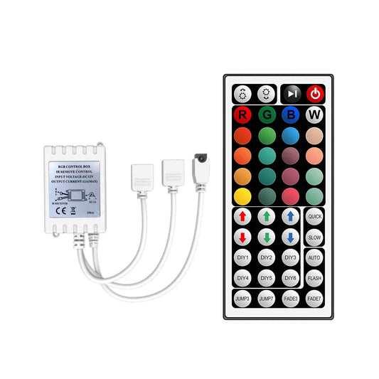 2-port IR Controller 44 Key remote control RGB LED Strip